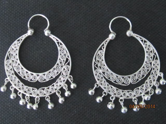 Aretes de Filigrana