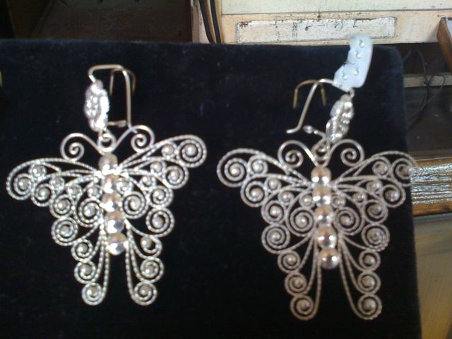 Aretes de Mariposa